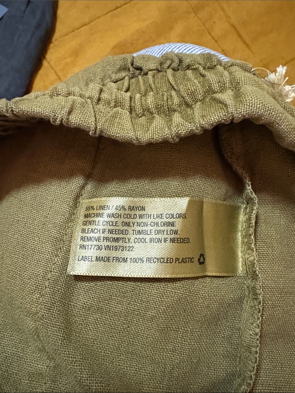 NWT Universal Thread Linen-Blend Pull-On Shorts — Brown, Olive & Black Trio - Picture 6 of 6